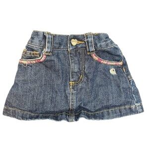 Carhartt Girls Size 12m Jean Skirt